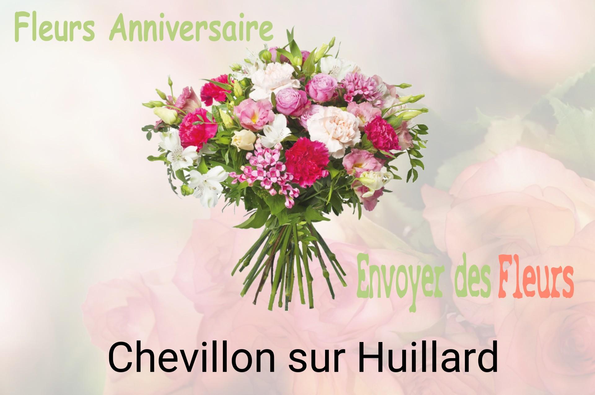 Bouquet de fleurs d’anniversaire livré à Chevillon-sur-Huillard